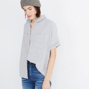 Madewell courier button up shirt